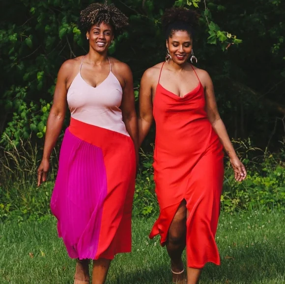 Cushnie x Target Red Strapless Slip Dress - Picture 4 of 14